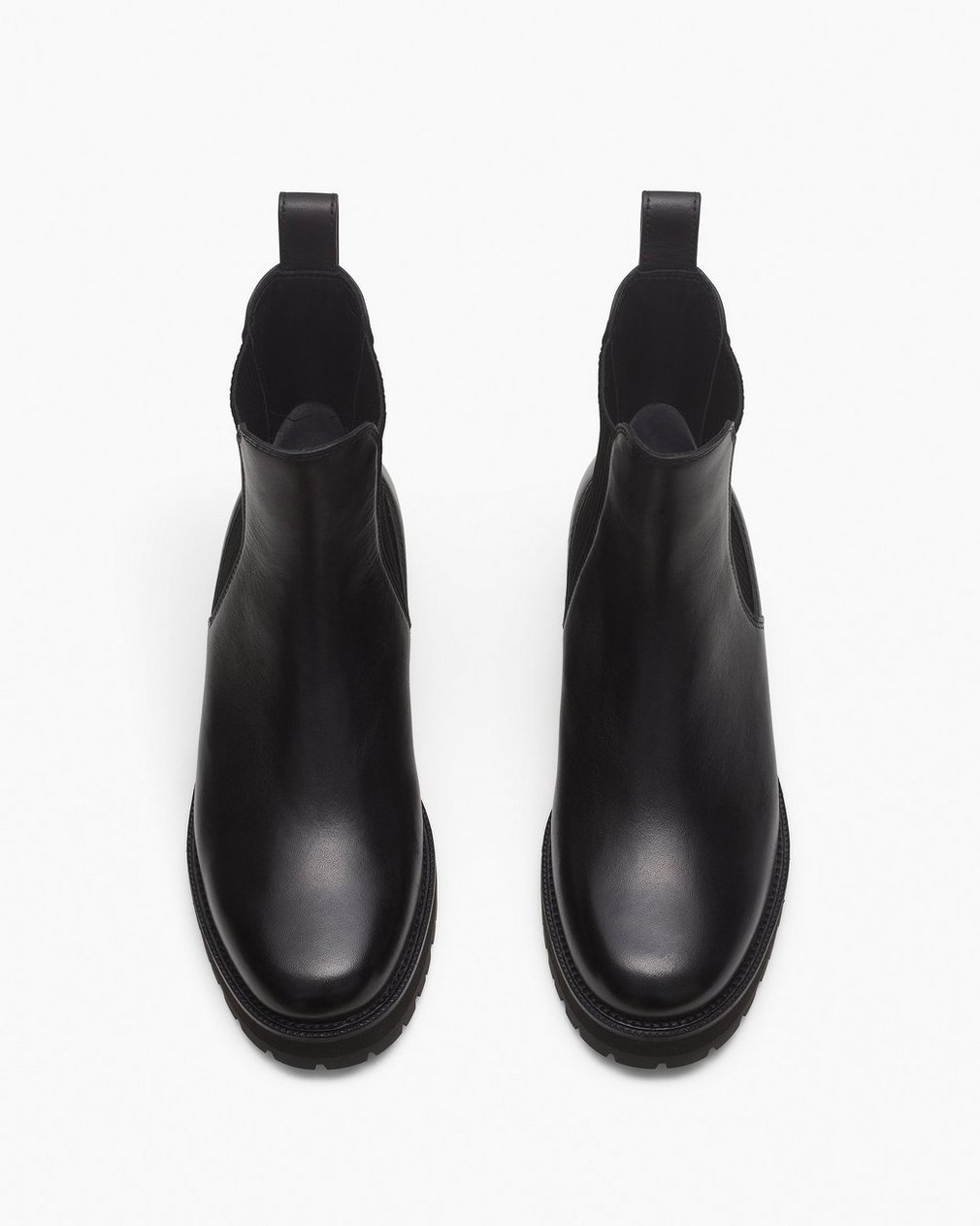 Corey Leather Chelsea Boots Black - Image 5