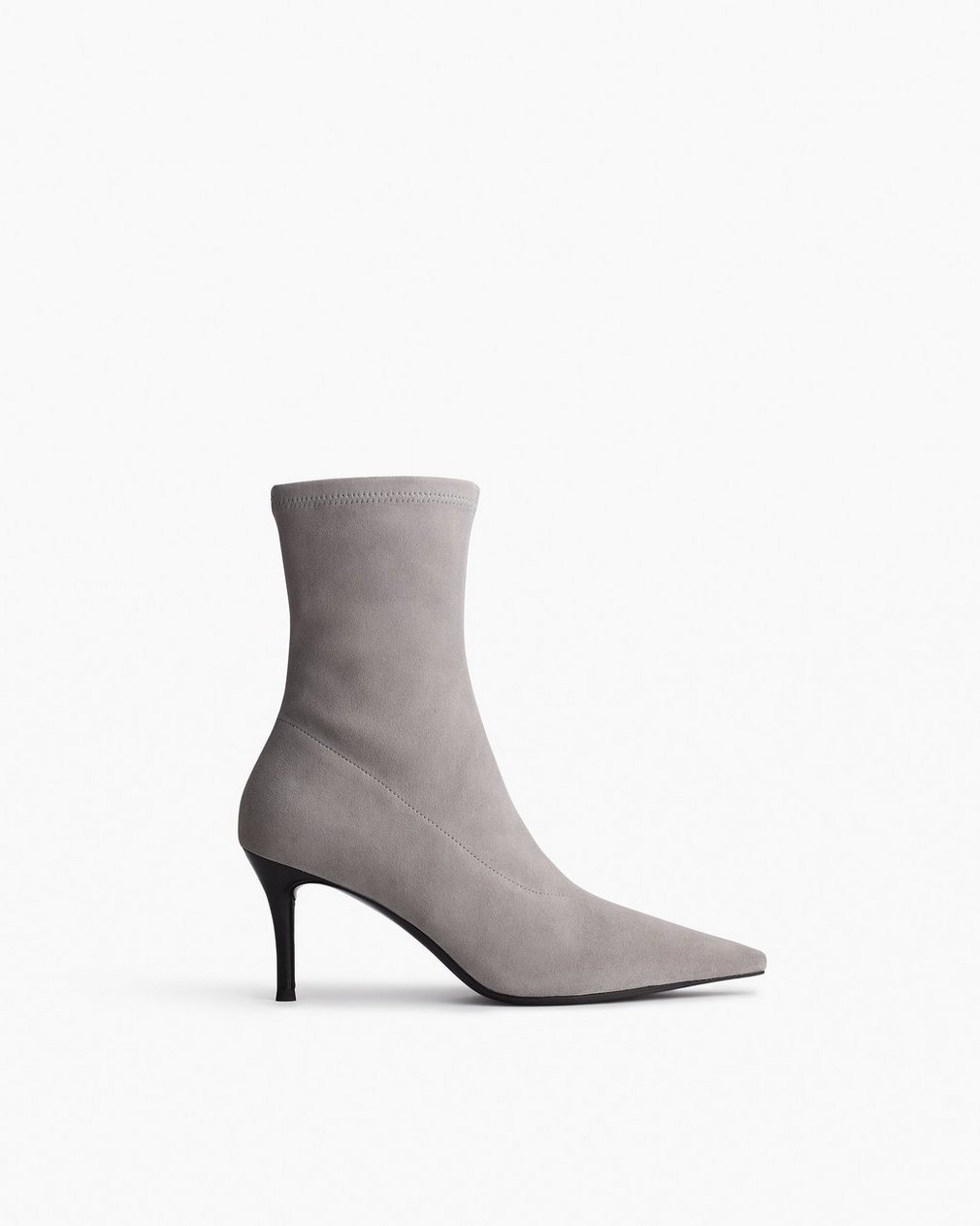 Mercer Suede Ankle Boots Stone Suede