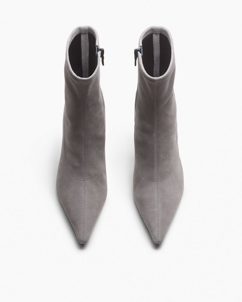 Mercer Suede Ankle Boots Stone Suede - Image 5