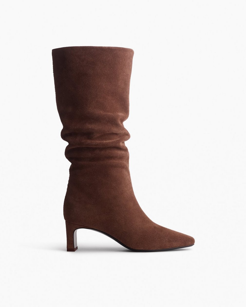 Astor Suede Slouch Boots Mocha Suede