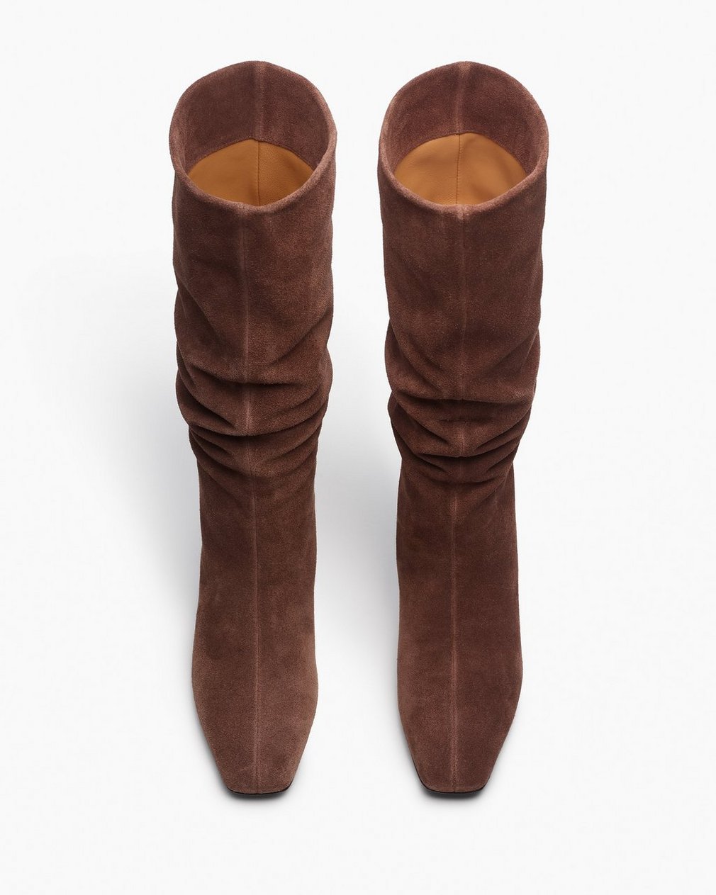 Astor Suede Slouch Boots Mocha Suede - Image 5