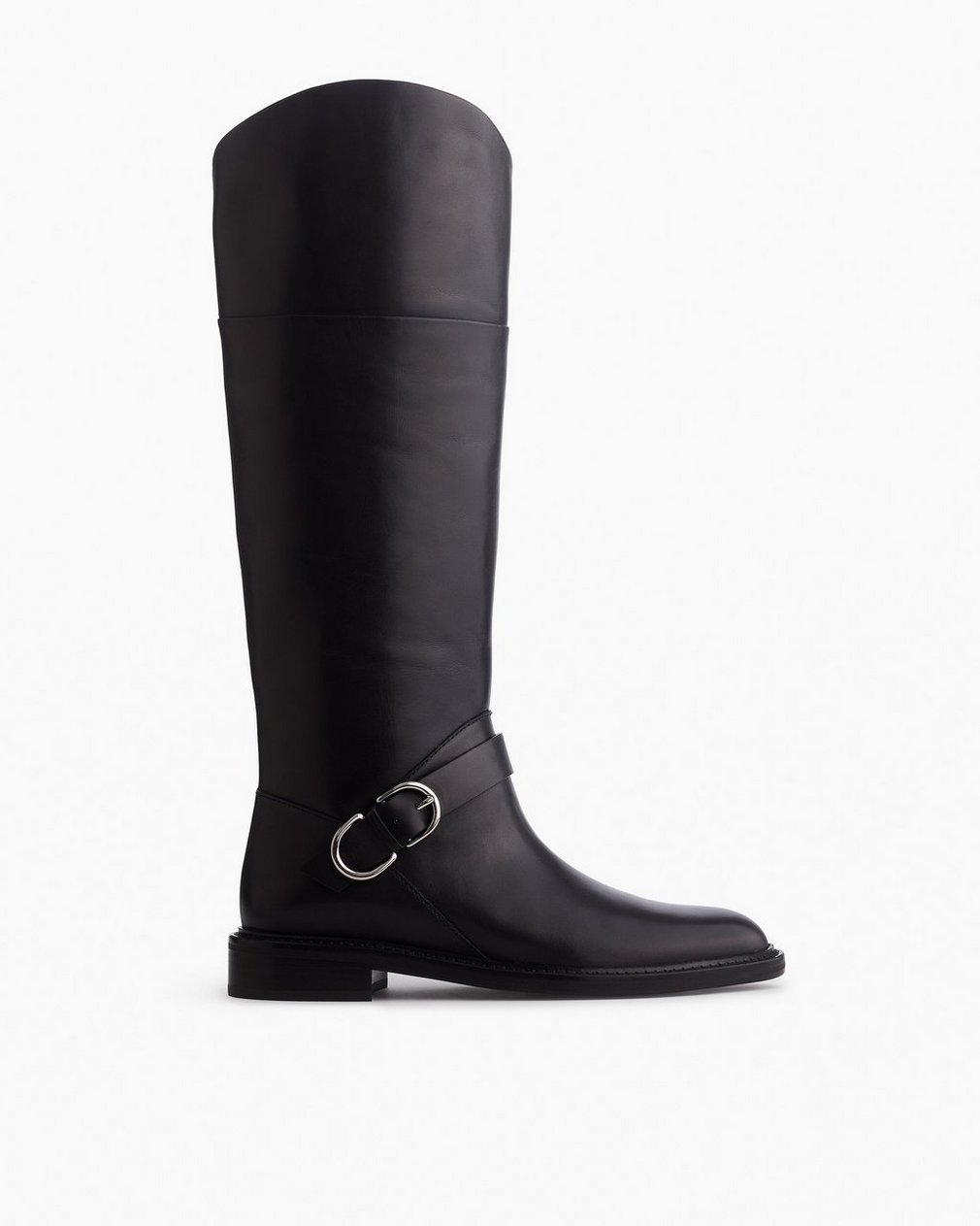 Hayden Leather Riding Boots Black