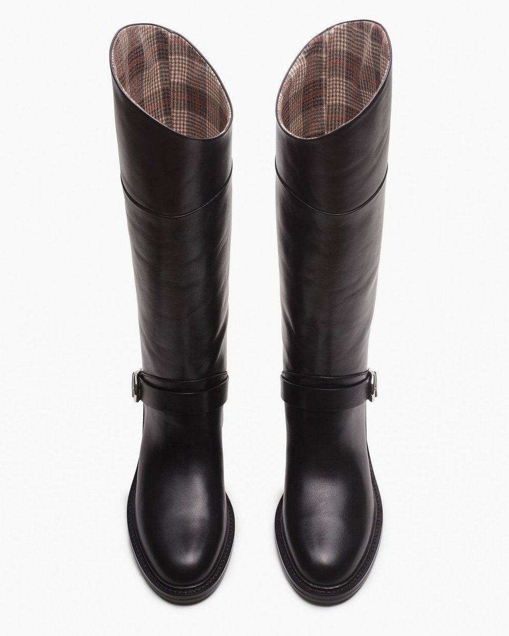 Hayden Leather Riding Boots Black - Image 5