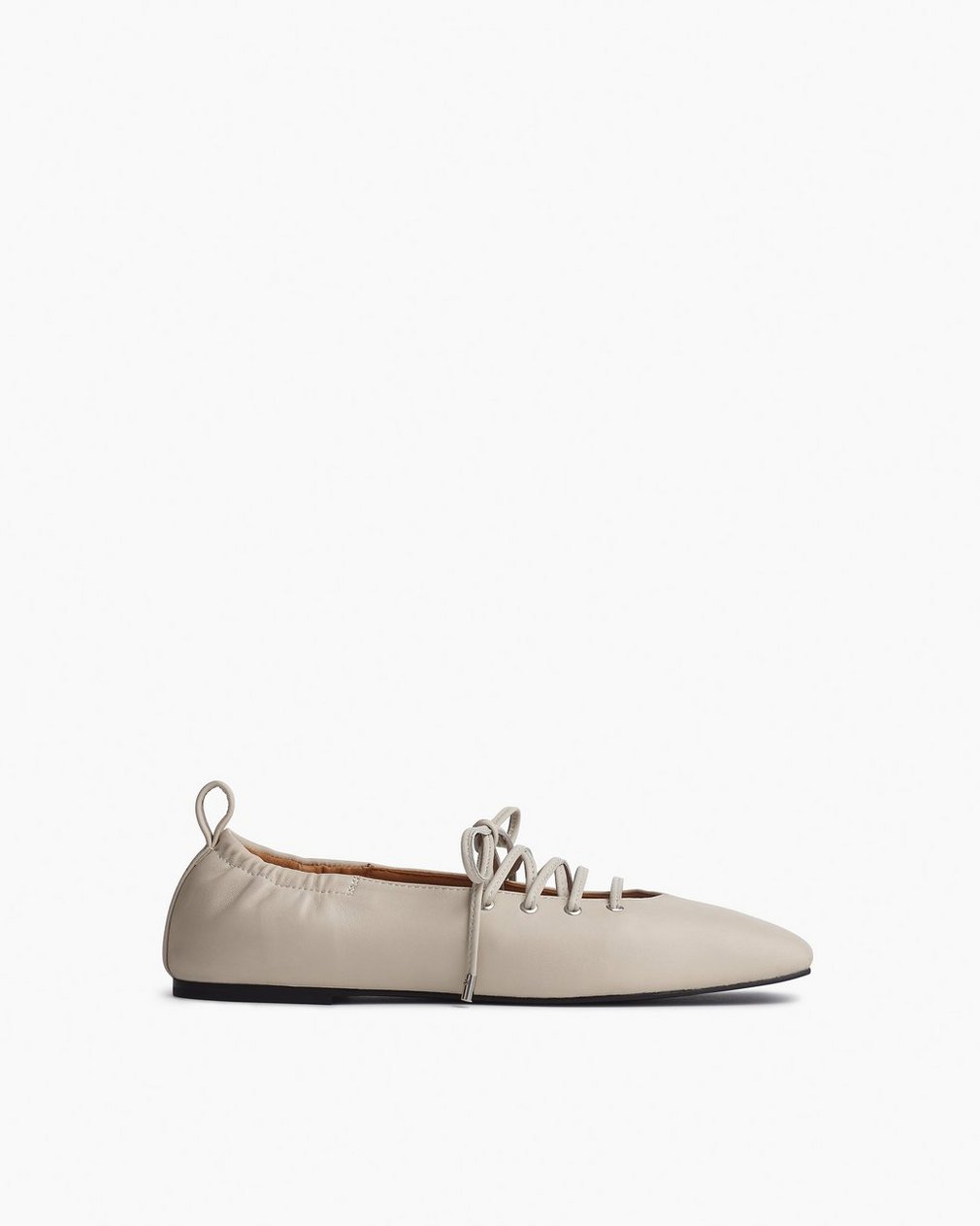 Sophia Leather Ballet Flats Cloud
