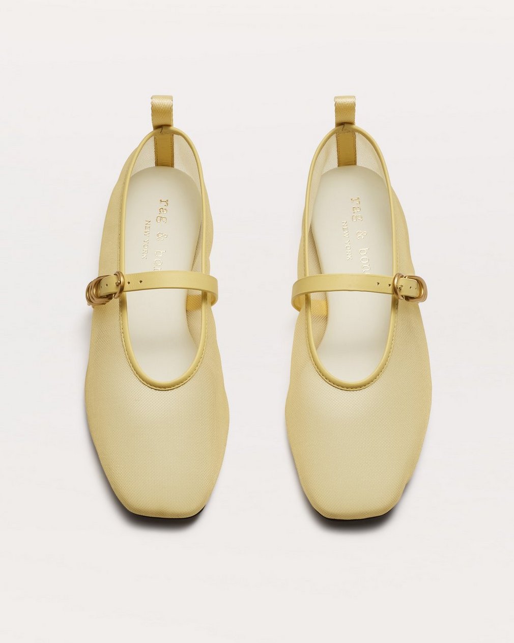 Spire Mesh Mary Janes Honey - Image 5