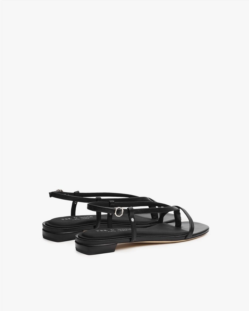 Giselle Strappy Sandals Black - Image 4