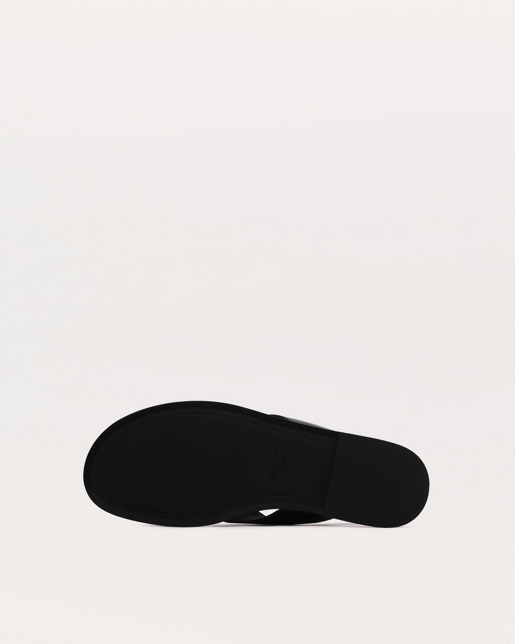Gia Leather Crossover Sandals Black - Image 5