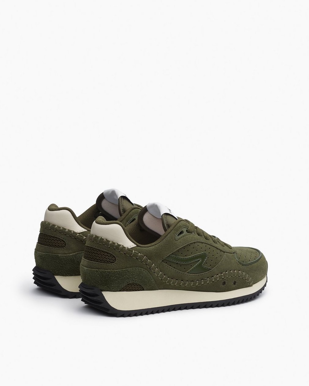 rb Drift Runner Sneakers Olive Suede - Image 4