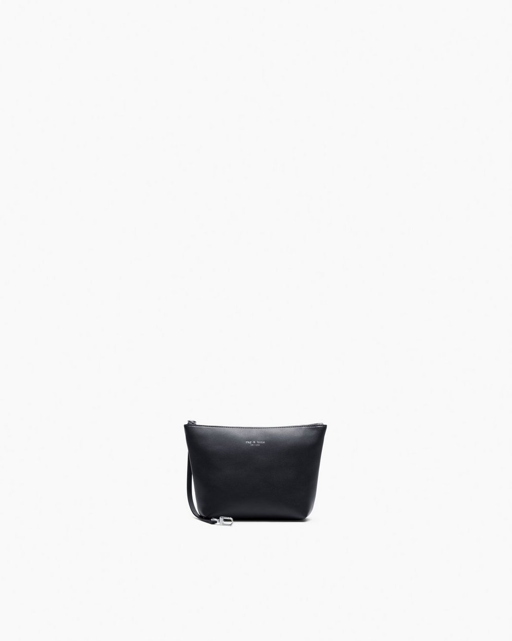 Parker Leather Bucket Bag Black - Image 5