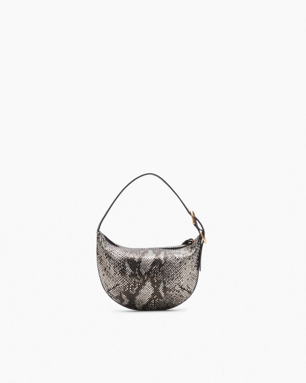 Mercer Small Python Leather Hobo Black Multi - Image 4