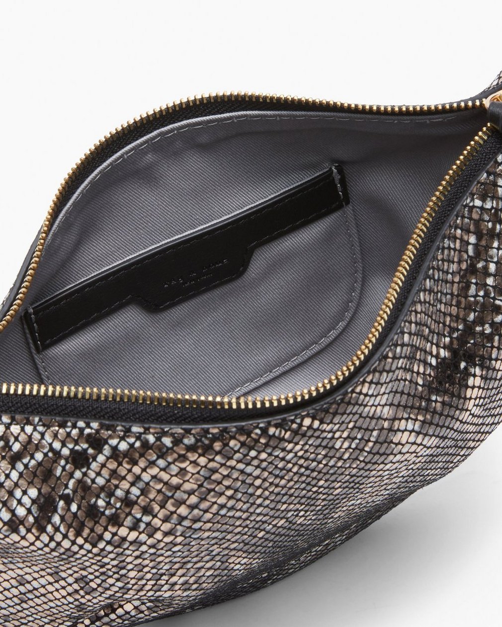 Mercer Small Python Leather Hobo Black Multi - Image 6