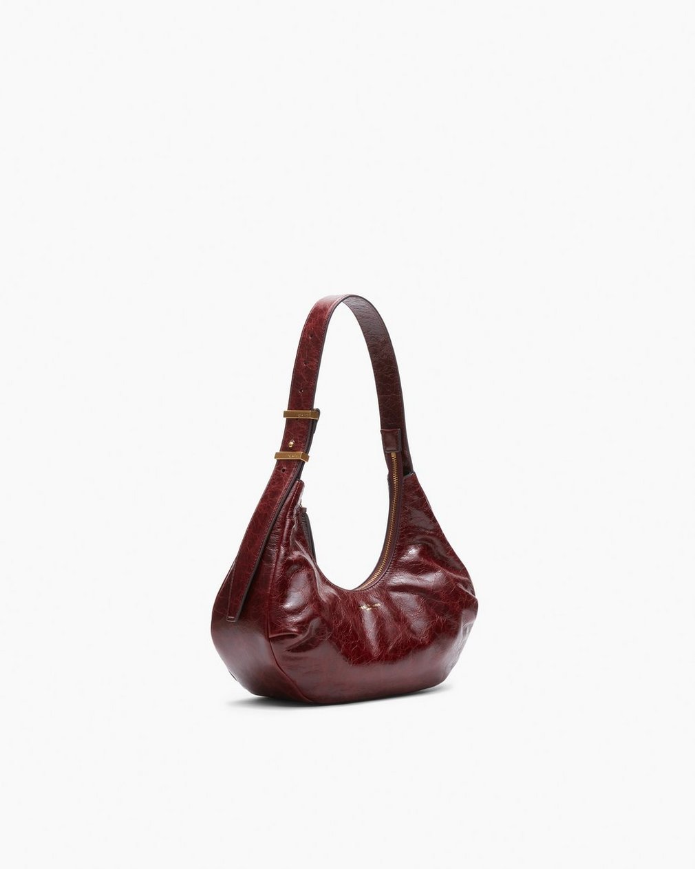 Hudson Leather Hobo Wine - Image 2