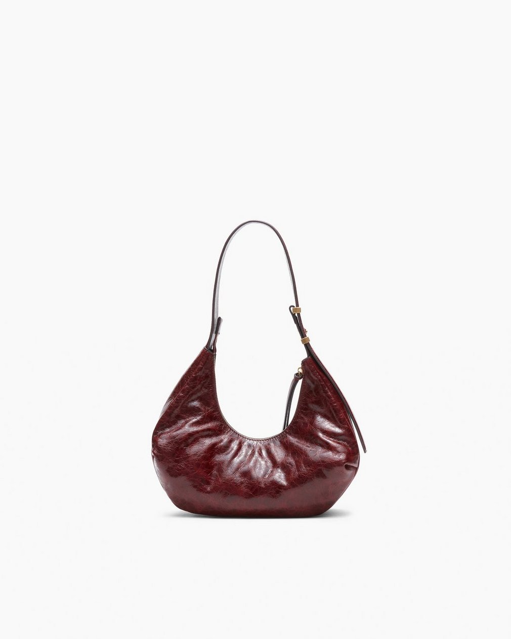 Hudson Leather Hobo Wine - Image 3