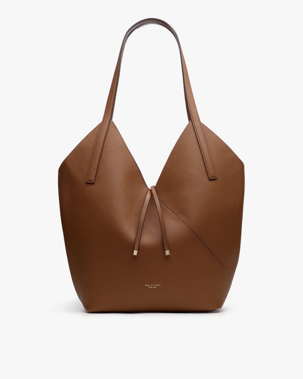 Alix Leather Tote Cognac