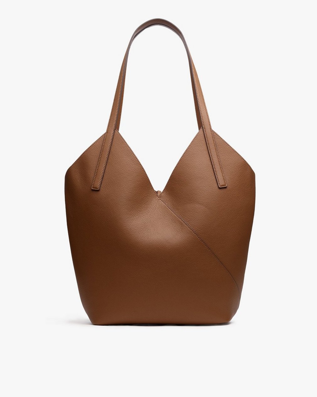Alix Leather Tote Cognac - Image 4