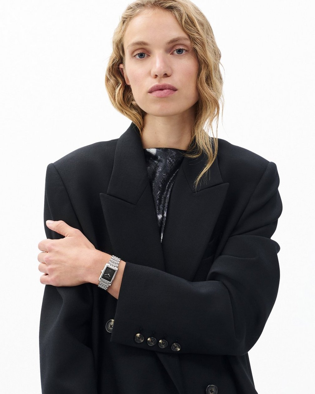 Brynn Bracelet Watch, 22.5mm Silver - Image 2