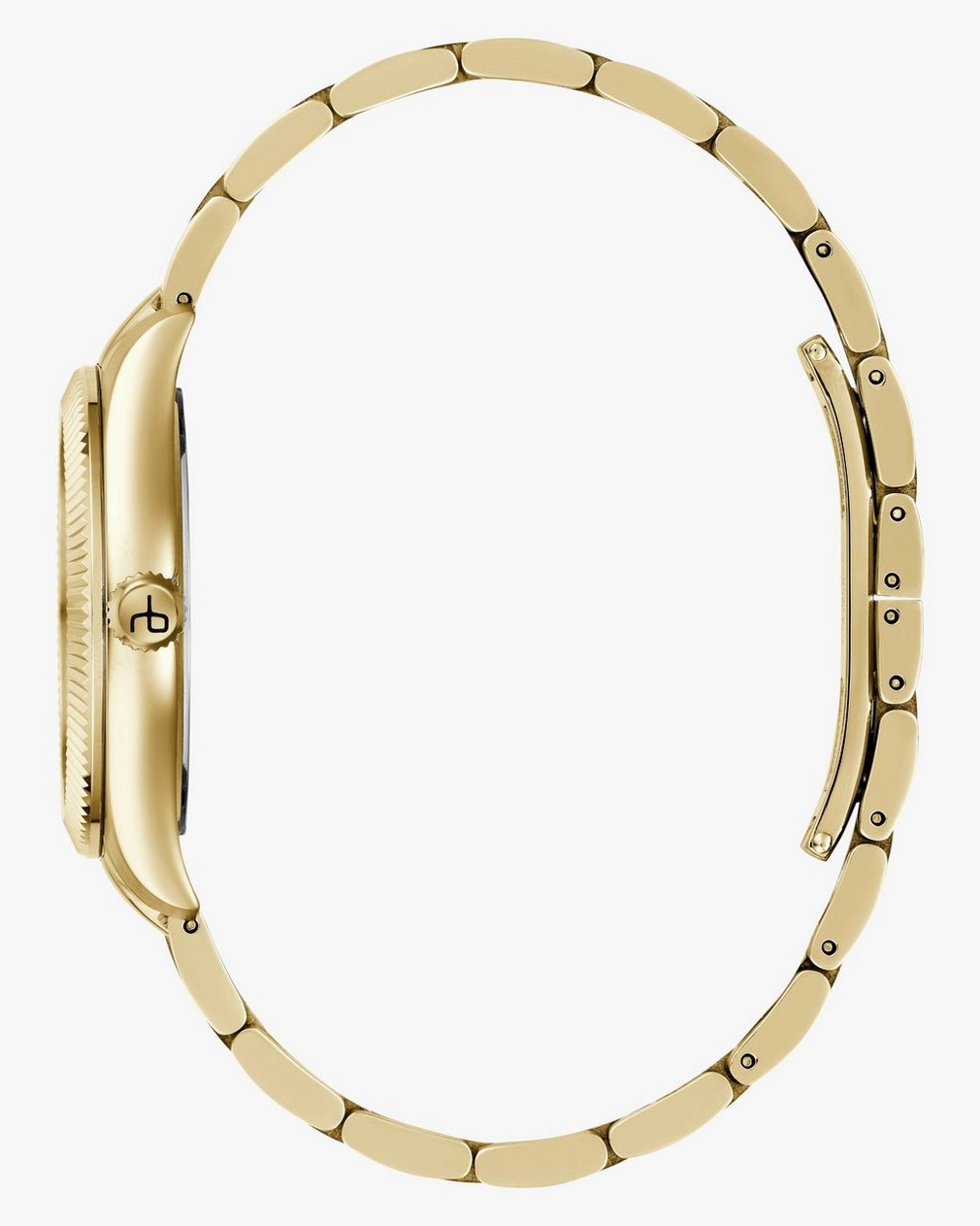 Lex Day Date Bracelet Watch, 34mm Gold - Image 5
