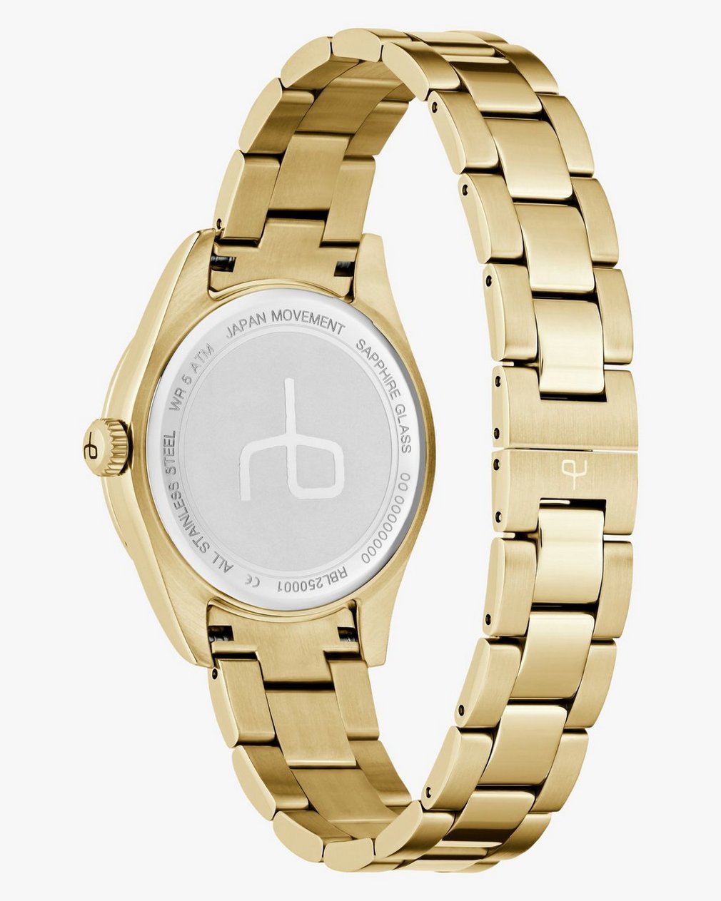Lex Day Date Bracelet Watch, 34mm Gold - Image 6