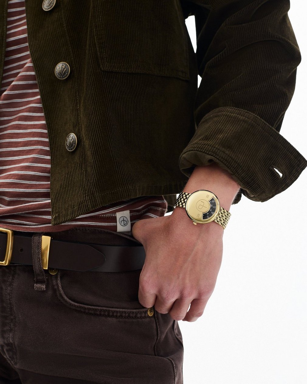 Carrie Bracelet Watch, 35mm Gold - Image 2