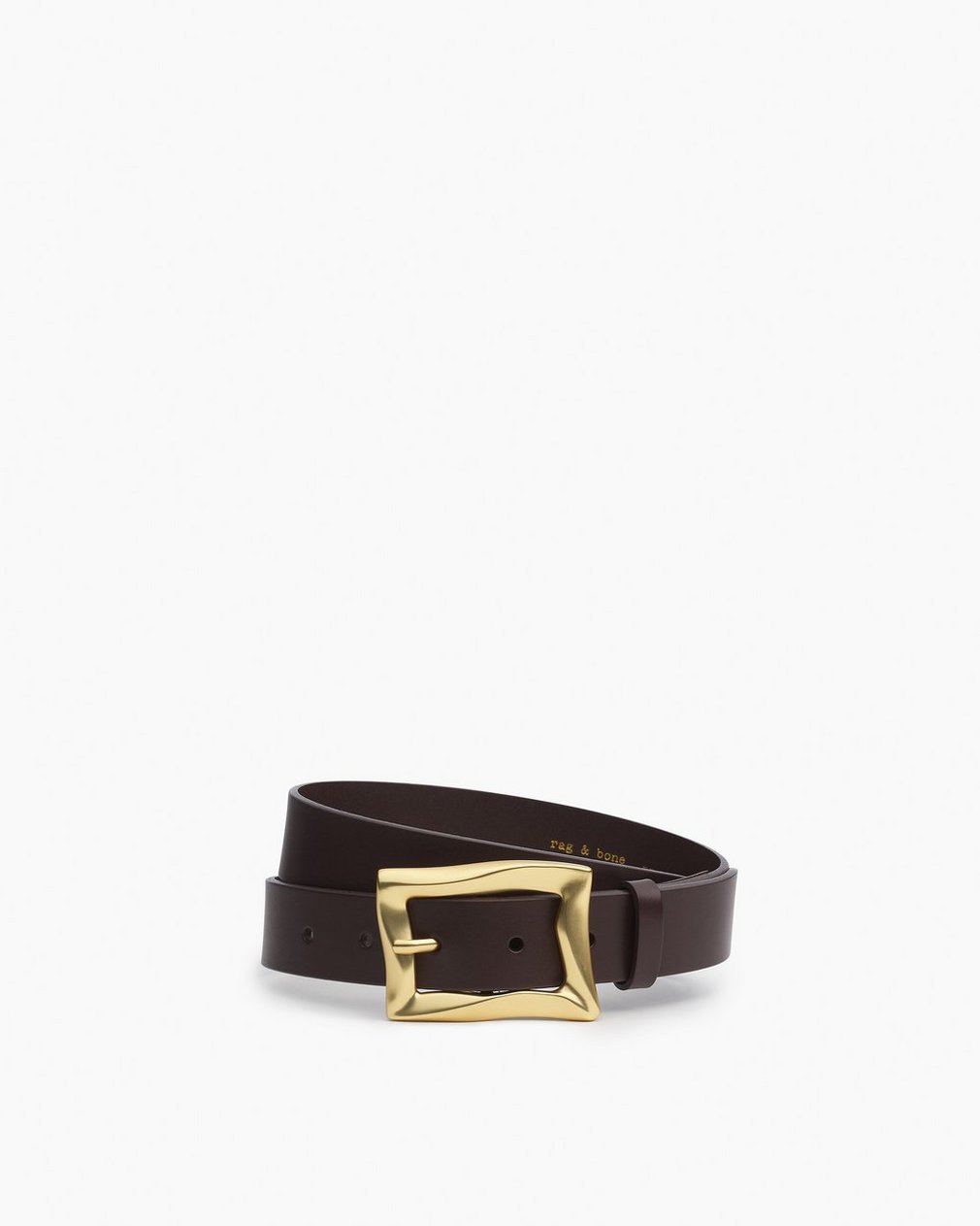 Waverly Leather Belt Dark Espresso