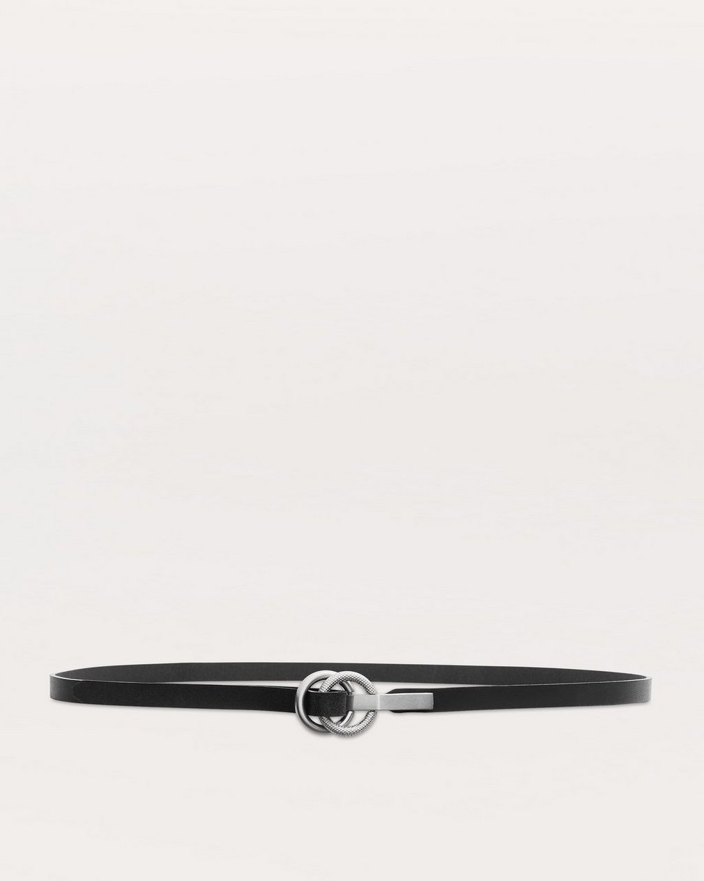 Dakota Leather Belt Black