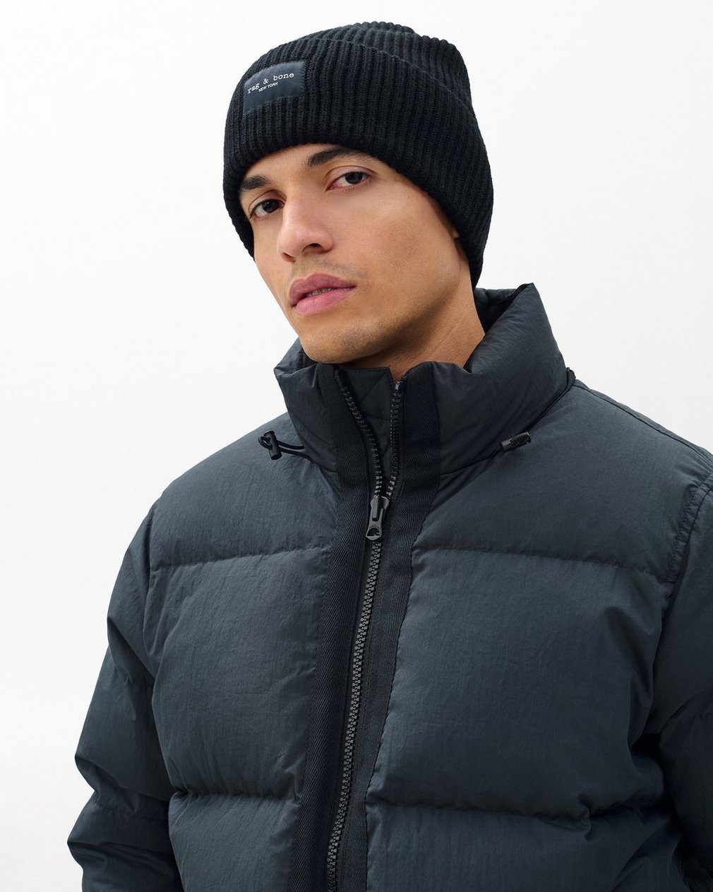 Blake Wool Beanie Black - Image 2