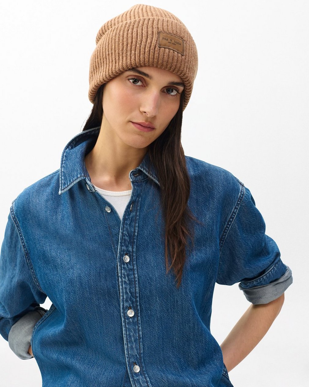 Blake Wool Beanie Camel - Image 2