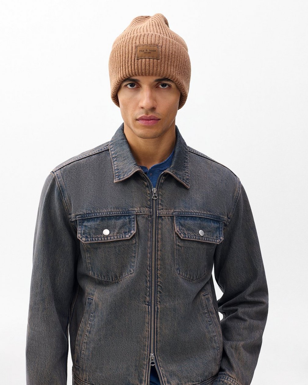 Blake Wool Beanie Camel - Image 3
