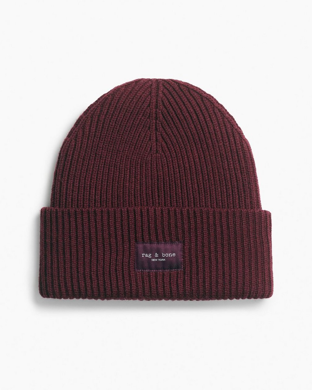 Blake Wool Beanie Burgundy