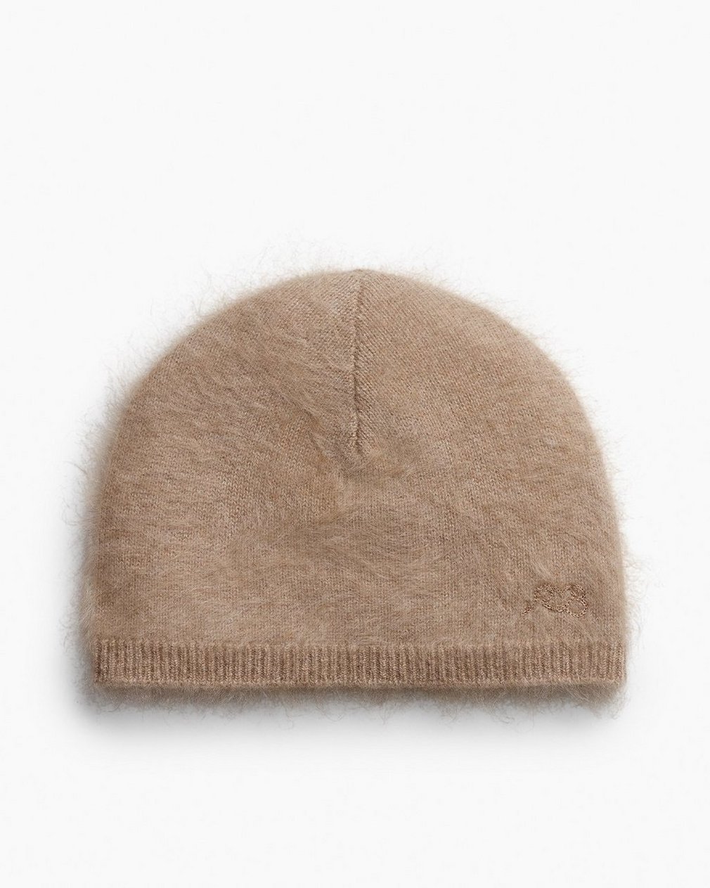 Jada Brushed Cashmere Beanie Mink