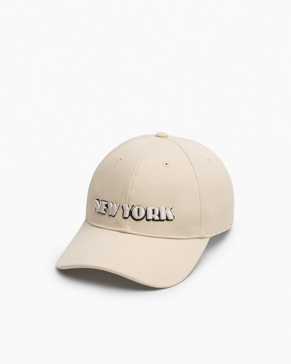 Harlow New York Baseball Cap Vintage Cream
