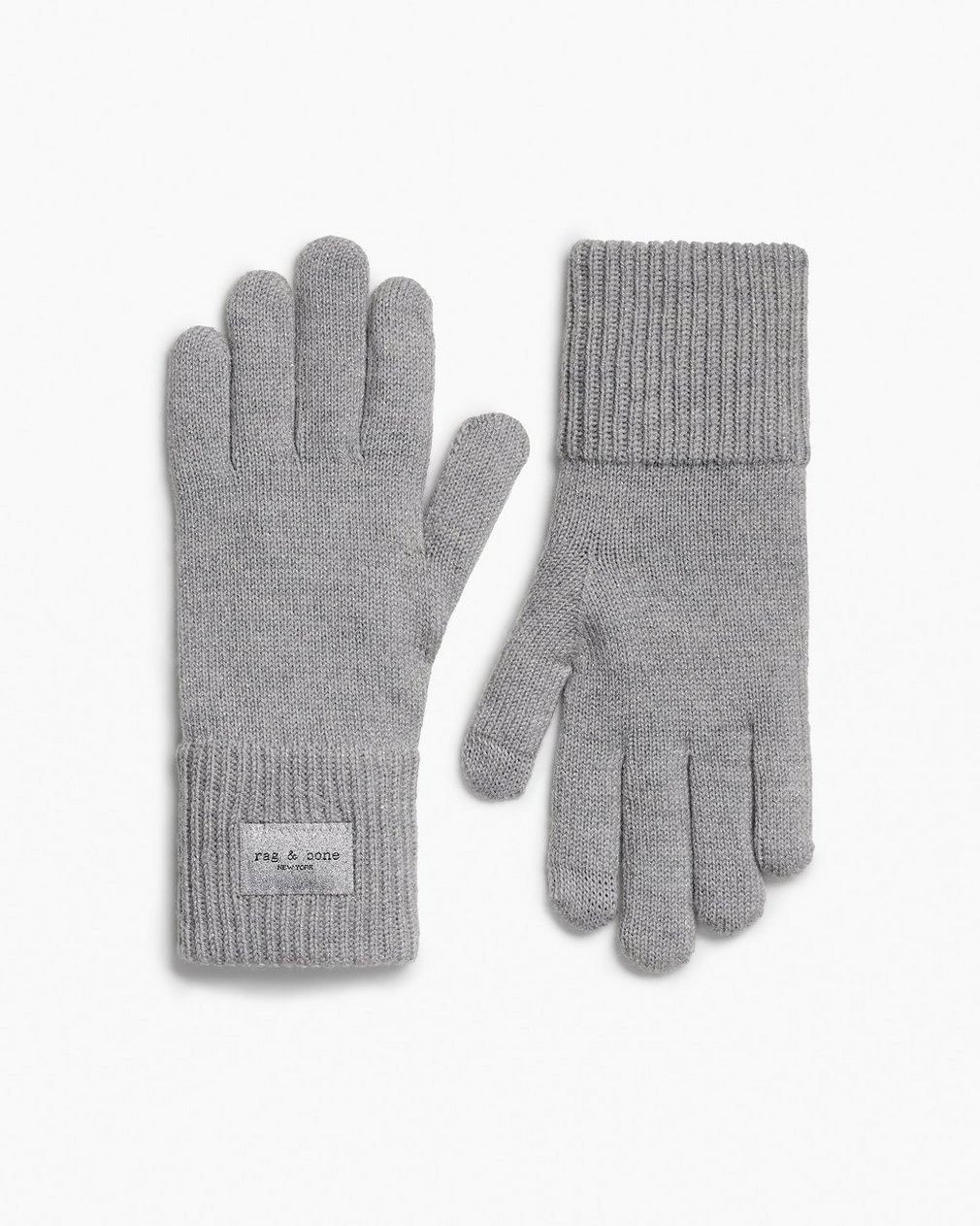 Blake Metallic Gloves Silver