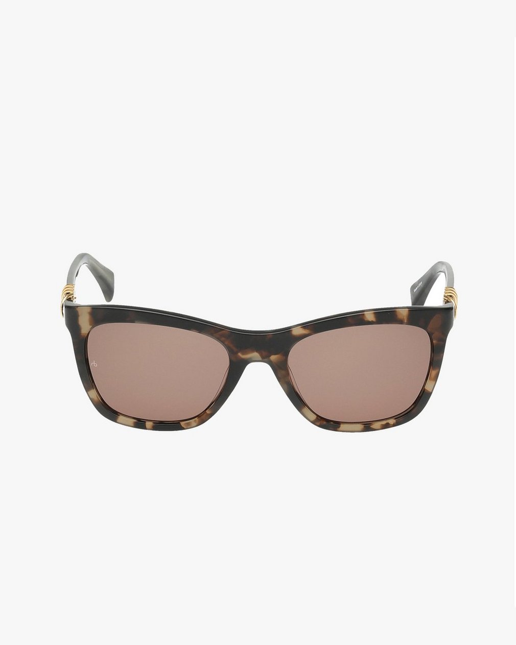 Renee Square Sunglasses Tan Brown