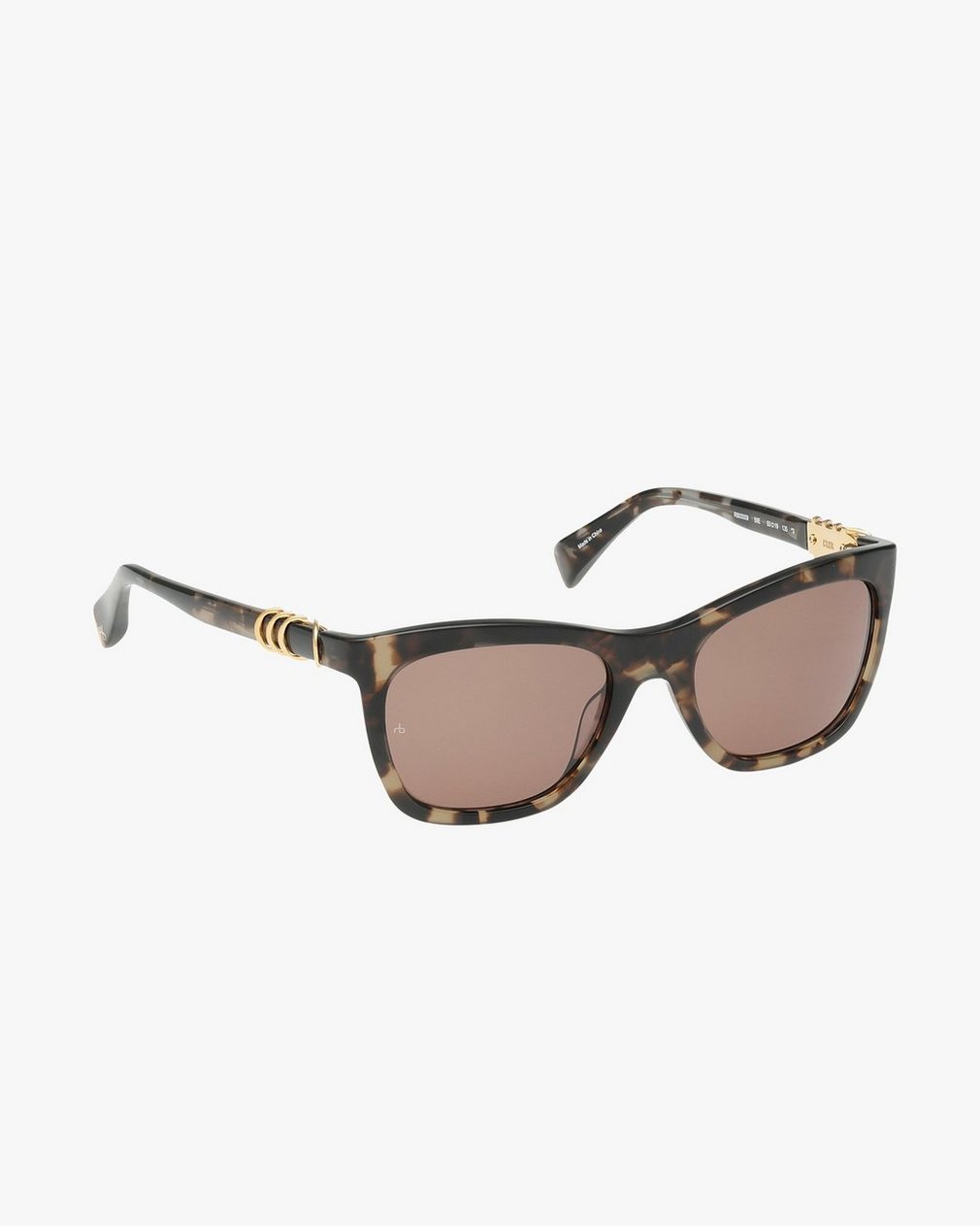 Renee Square Sunglasses Tan Brown - Image 3