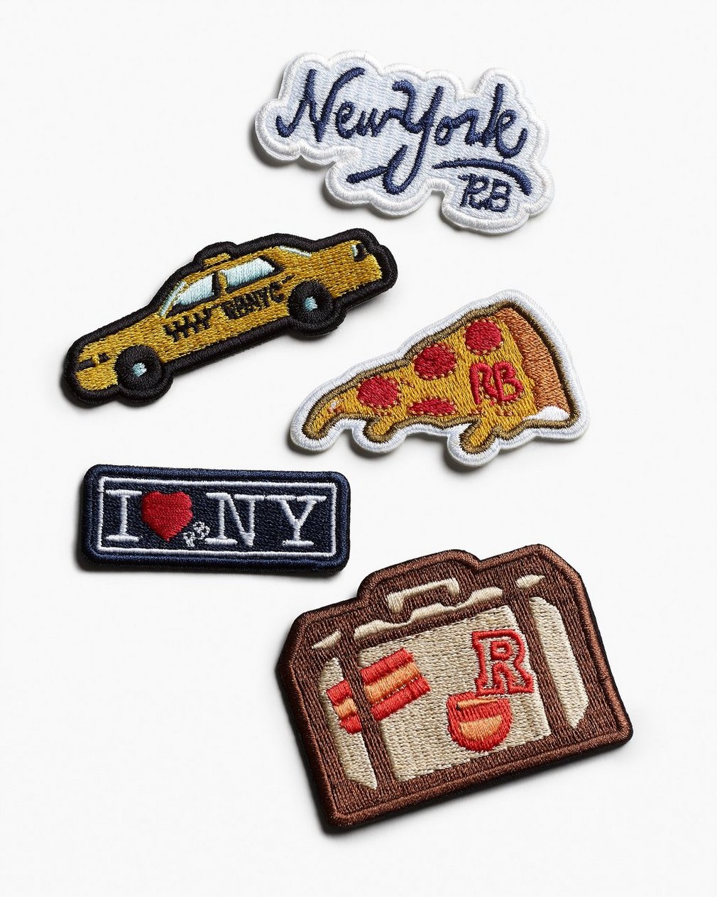 rb Embroidered Patch Yellow Taxi Cab - Image 3