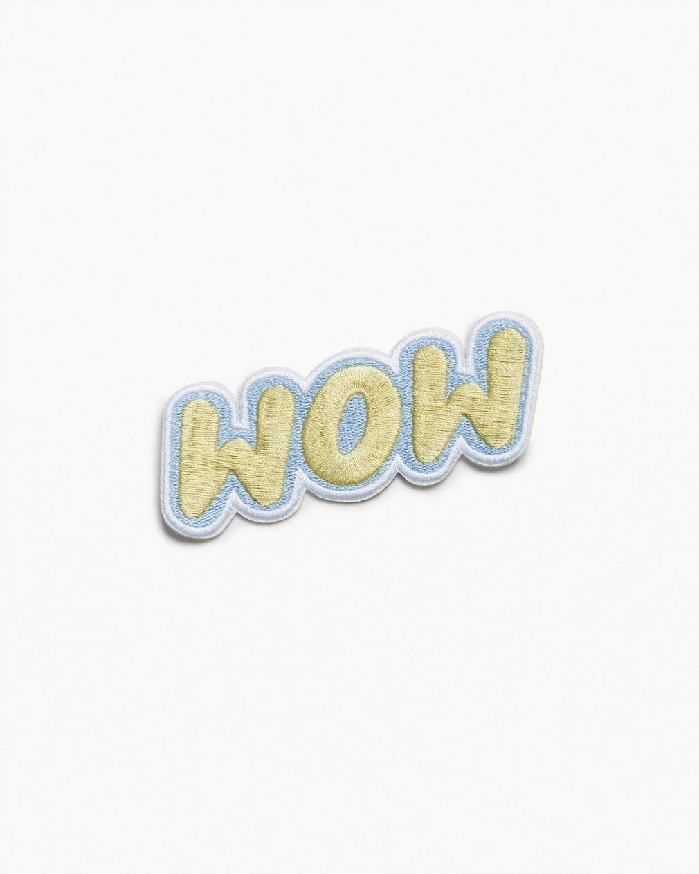 rb Embroidered Patch Wow