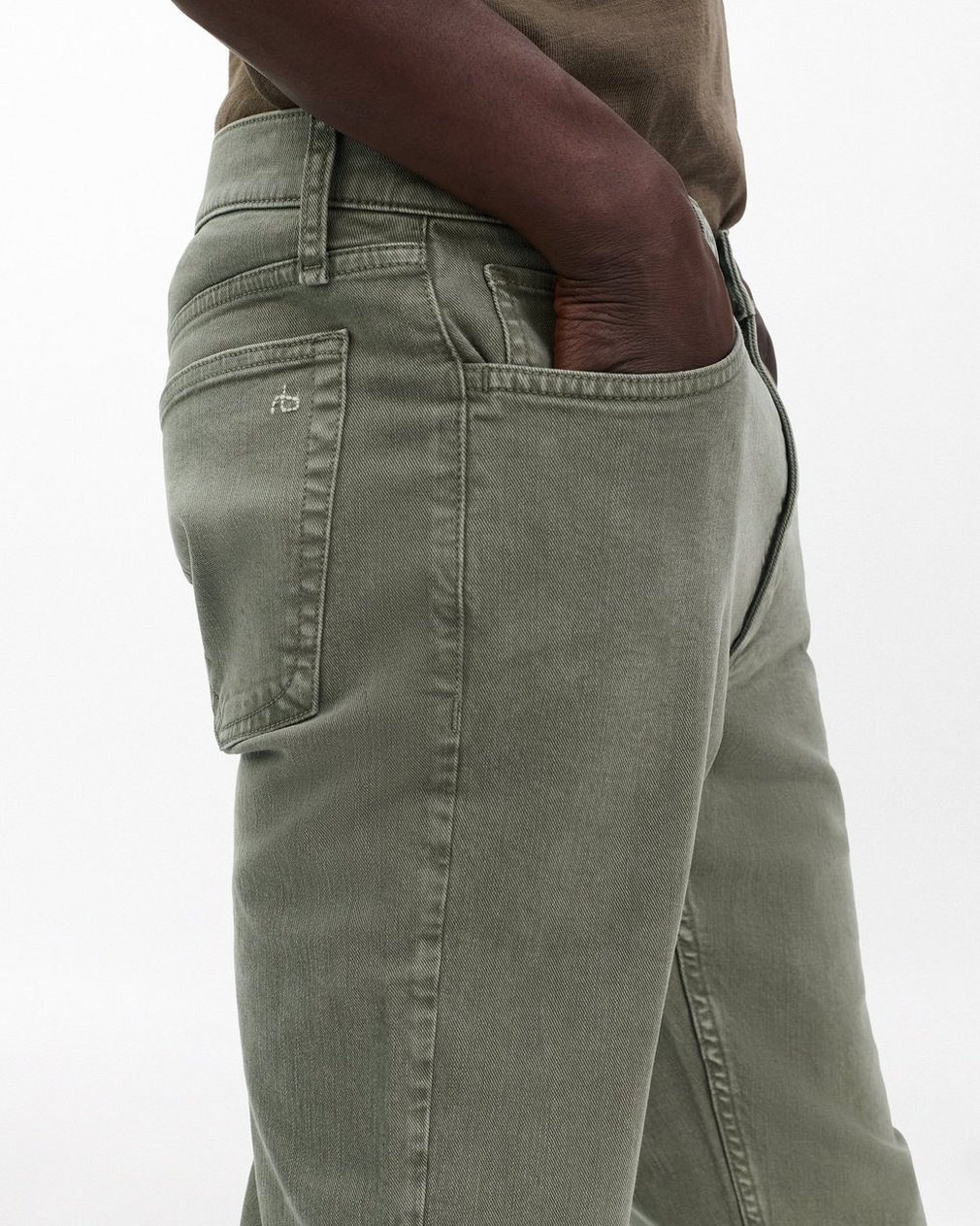 Fit 2 Slim Jeans Lichen Green - Image 4