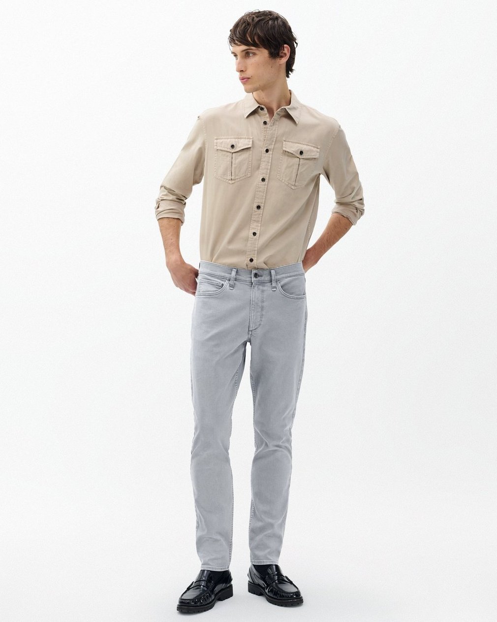 Fit 2 Slim Jeans Zinc - Image 2
