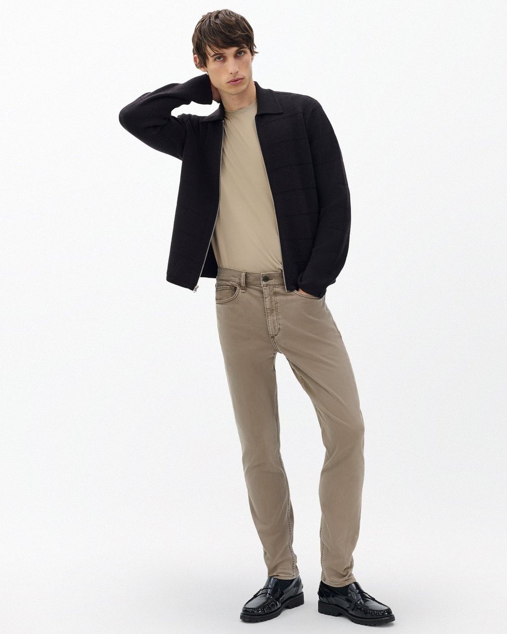 Fit 2 Slim Fit Jean Dark Taupe