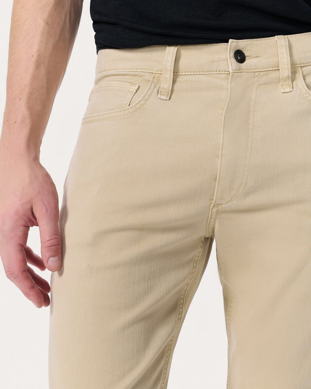 Fit 2 Slim Jeans Light Beige - Image 4