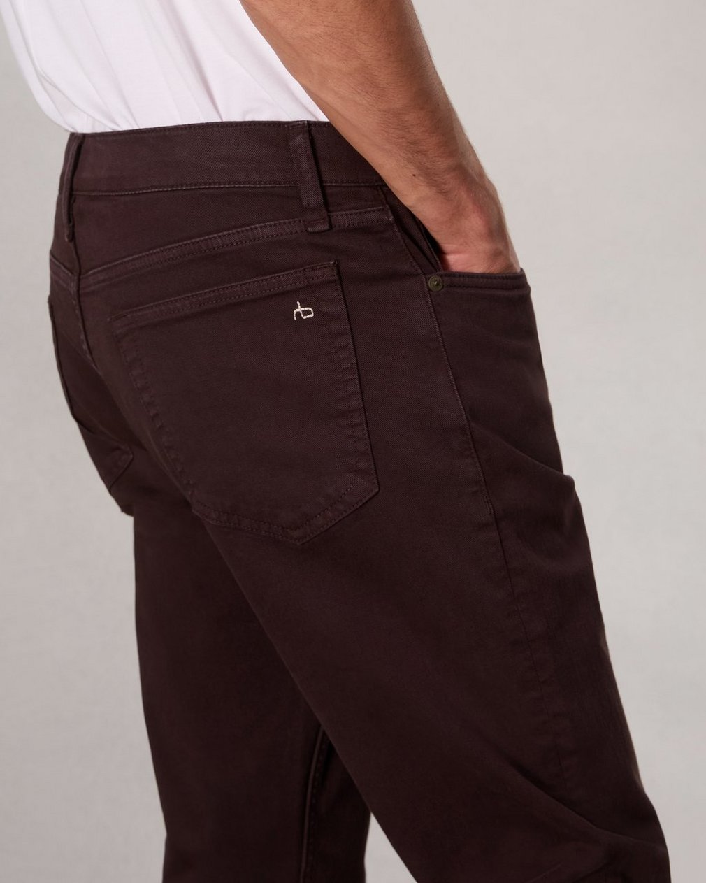 Fit 2 Slim Fit Jean Dark Red - Image 6