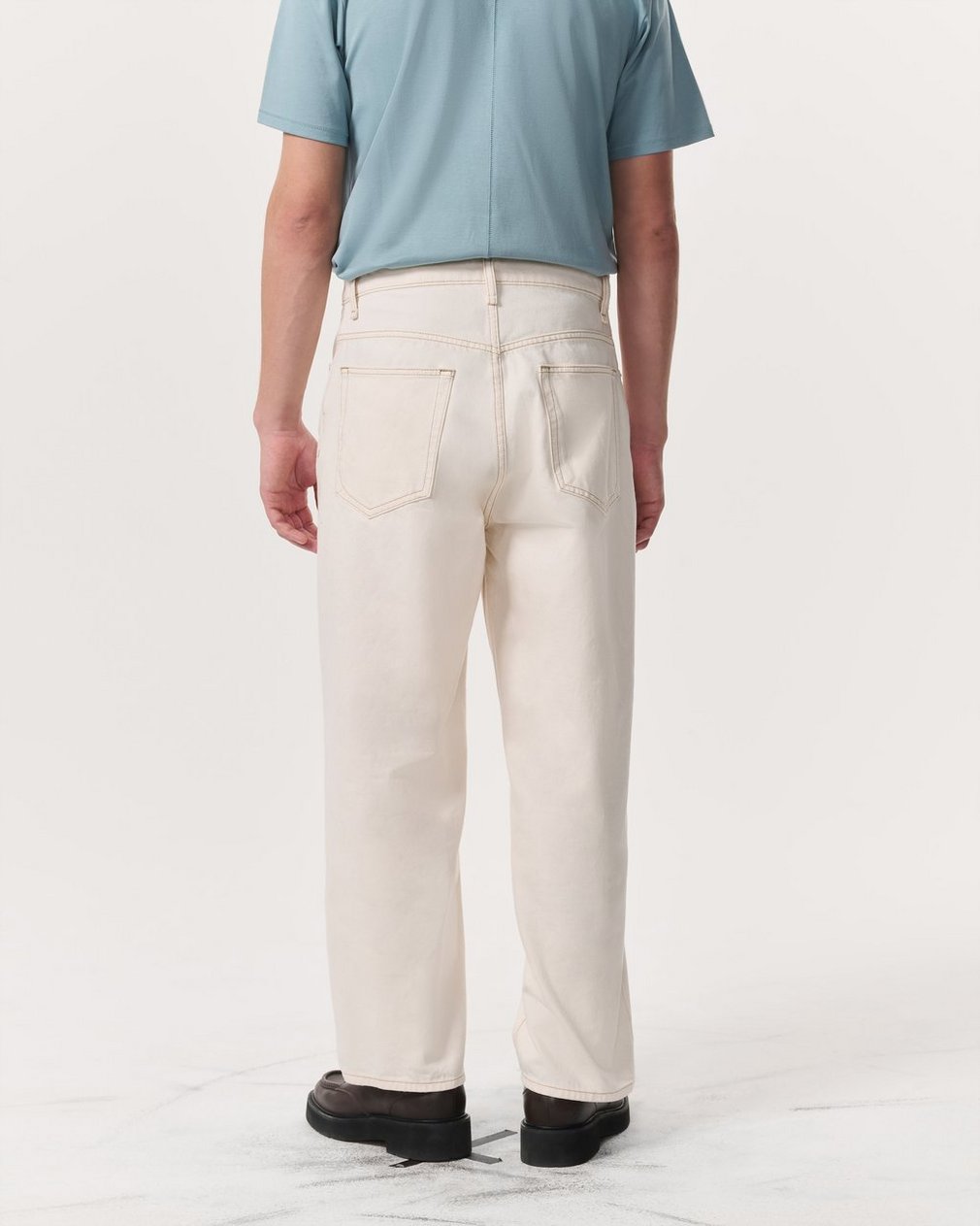 rbBAGGY Fit Jeans Ecru - Image 5