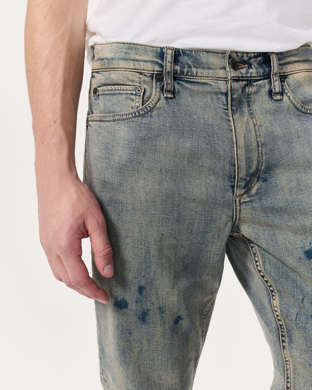 Fit 2 Slim Jeans Worn Bleach - Image 4