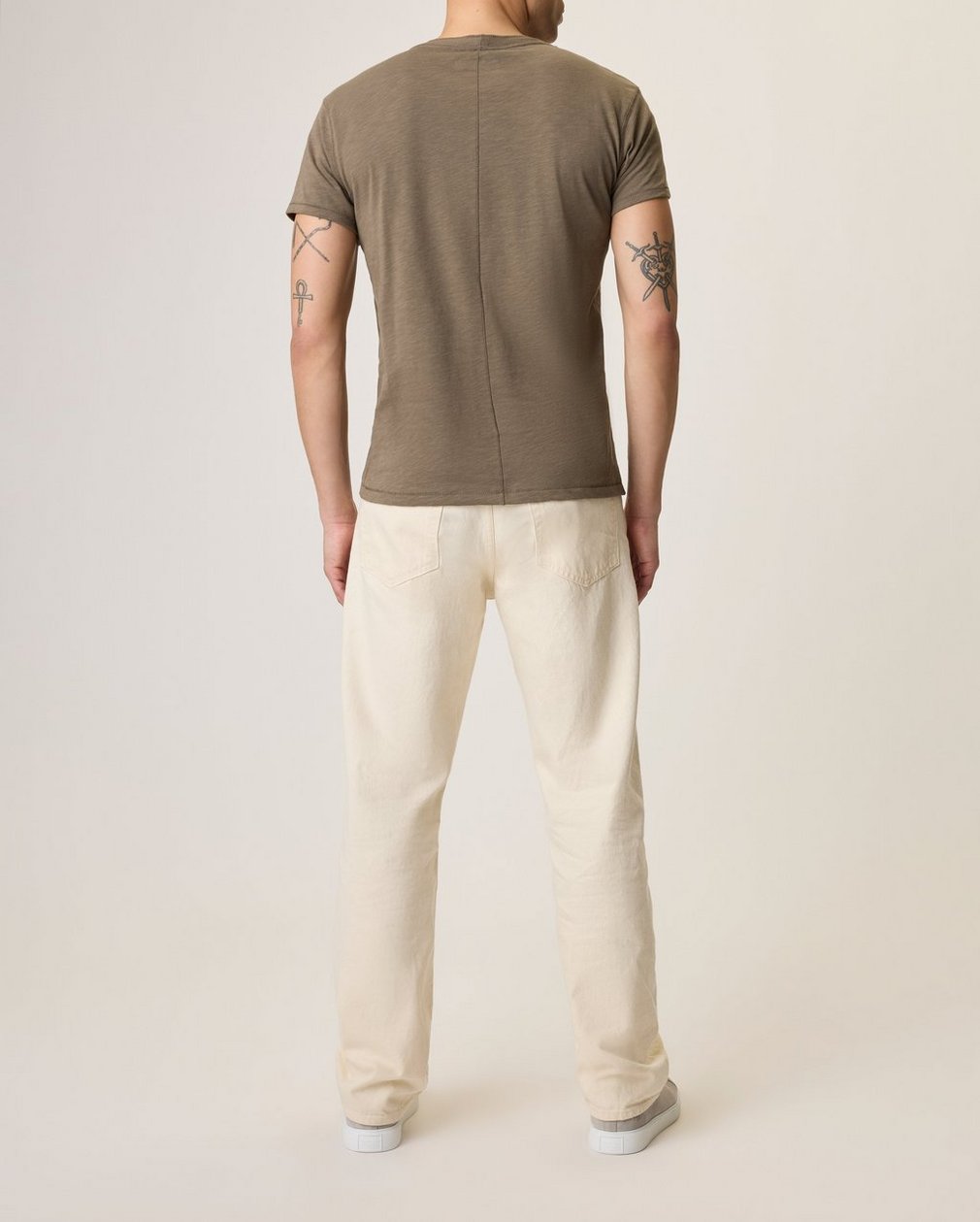 rb 4 Straight Fit Jeans Ecru - Image 2