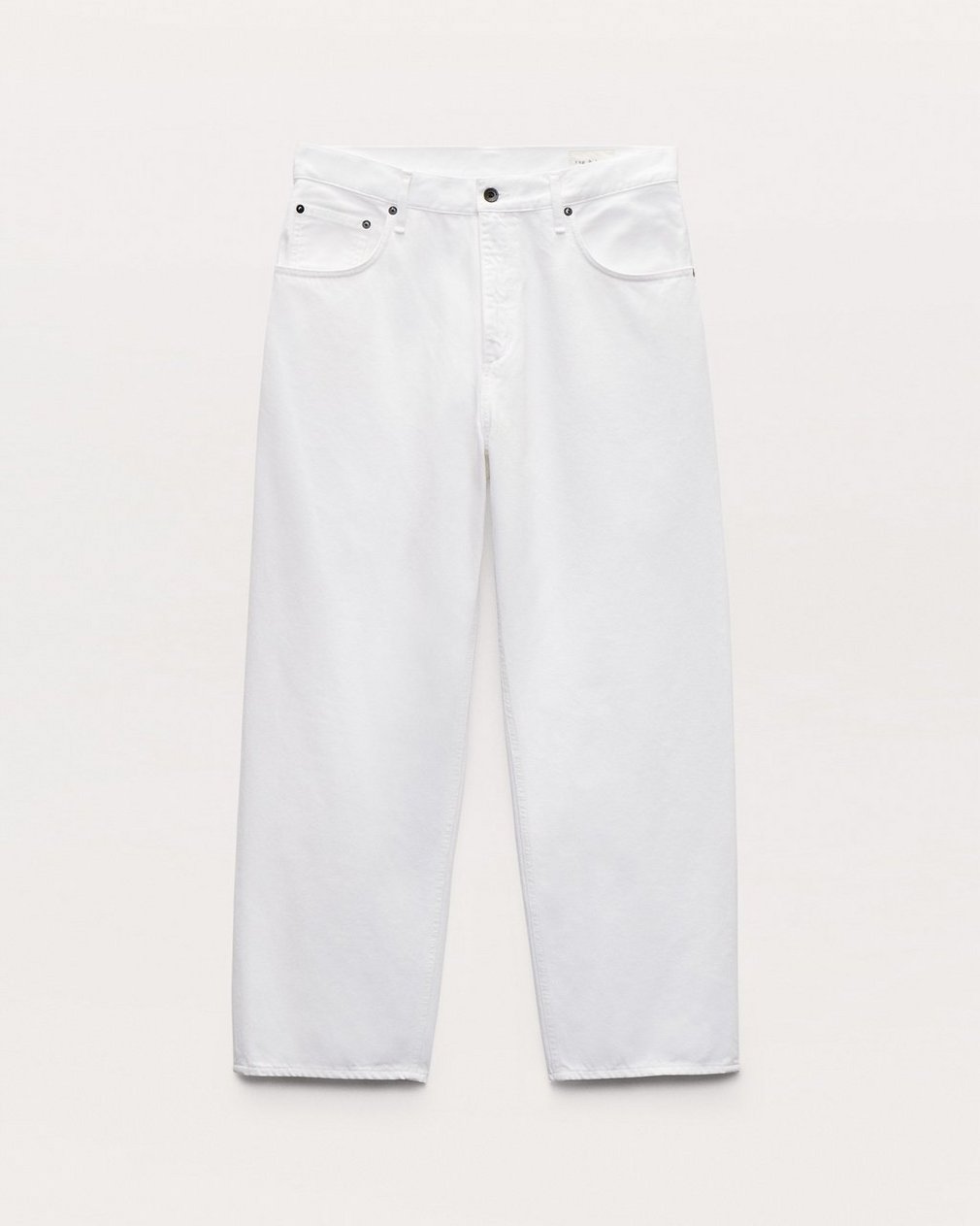 rbBAGGY Fit Jeans White - Image 2