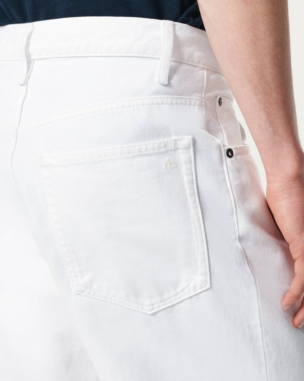 rbBAGGY Fit Jeans White - Image 5