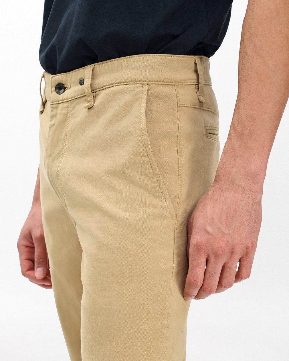 Fit 2 Stretch Twill Chinos Khaki - Image 5