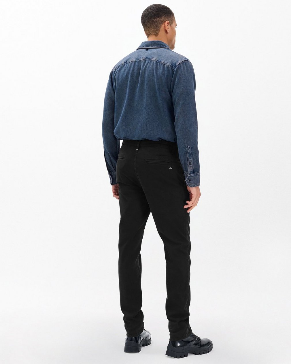 Fit 3 Athletic Chinos Jet Black - Image 5