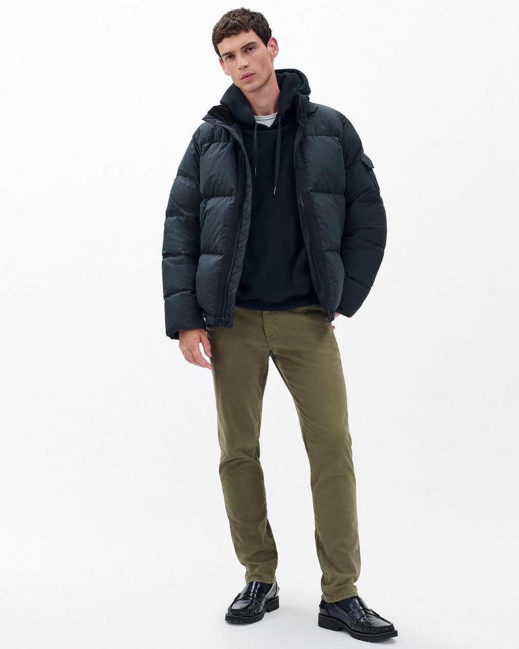 Fit 2 Slim Chinos Dark Green