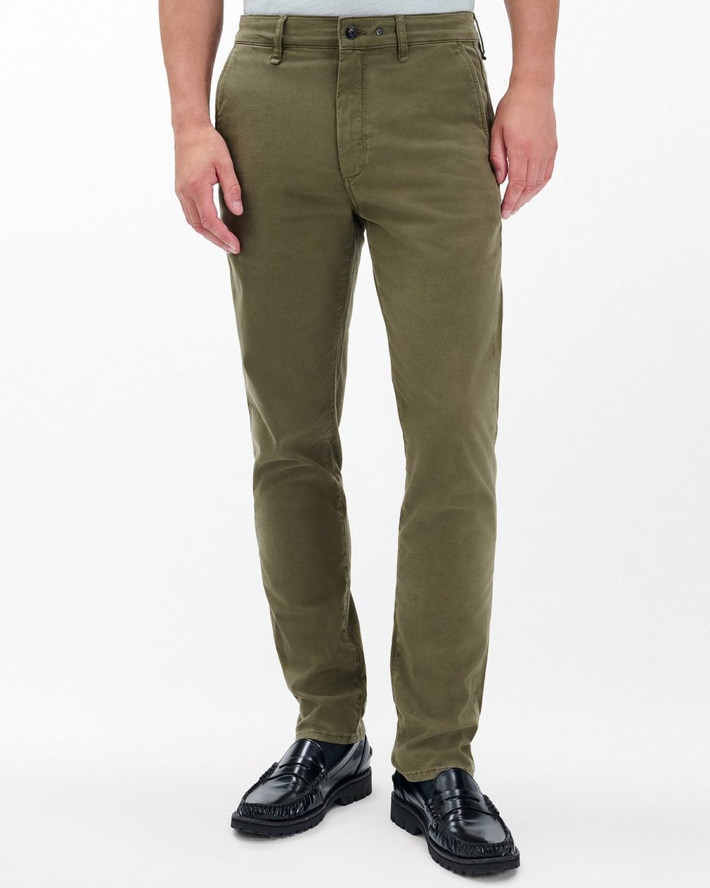 Fit 2 Slim Chinos Dark Green - Image 4